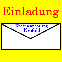 Einladung zur Rheinwanderung