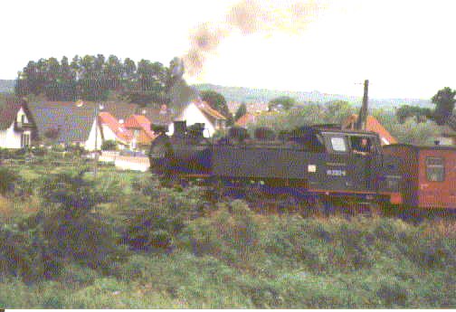  Bild von der Dampflok Molli 