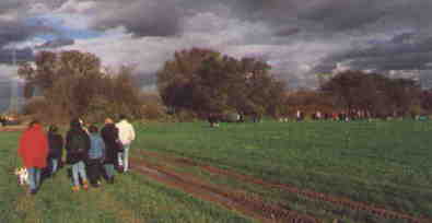 Die Rheinwanderung im Oktober 2000