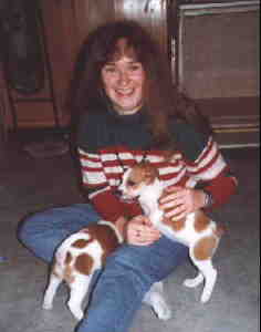 Annette und Kromi-Welpen